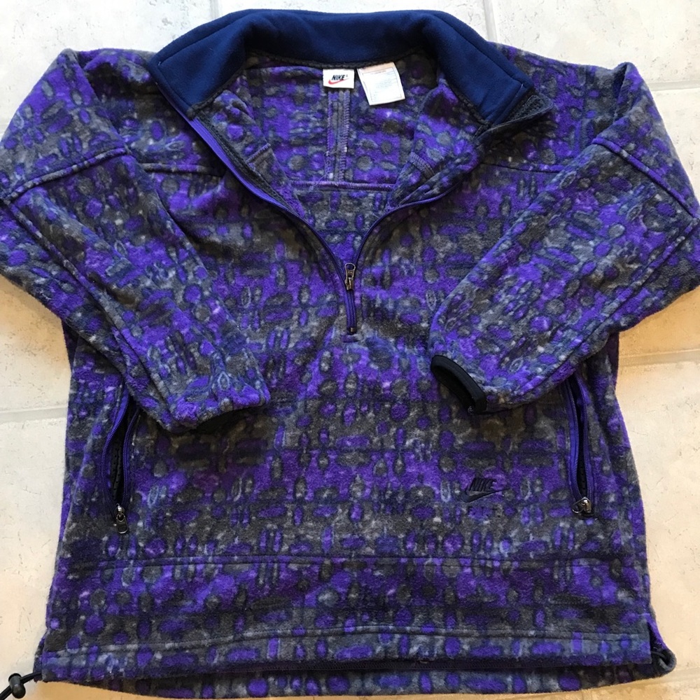 Nike Vintage 90’s Fleece Half Zip Pullover